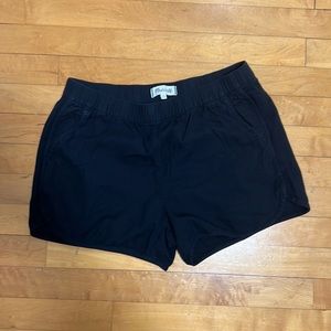 Madewell black shorts